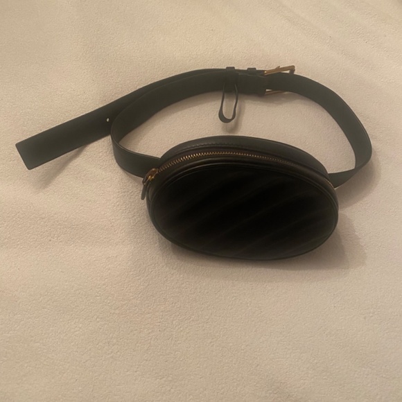 Auxiliary leather belt bag - Picture 3 of 6